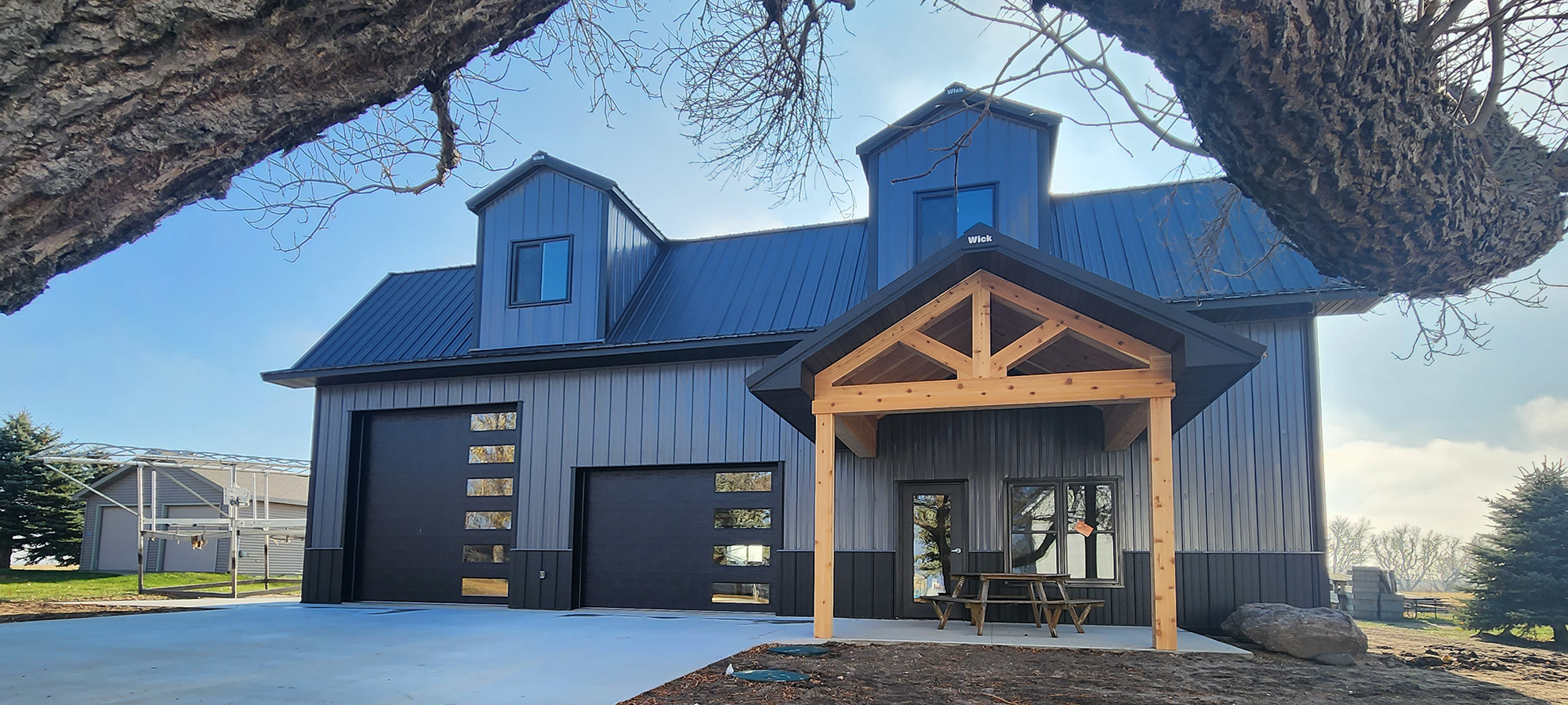 2 Story Pole Barn Home