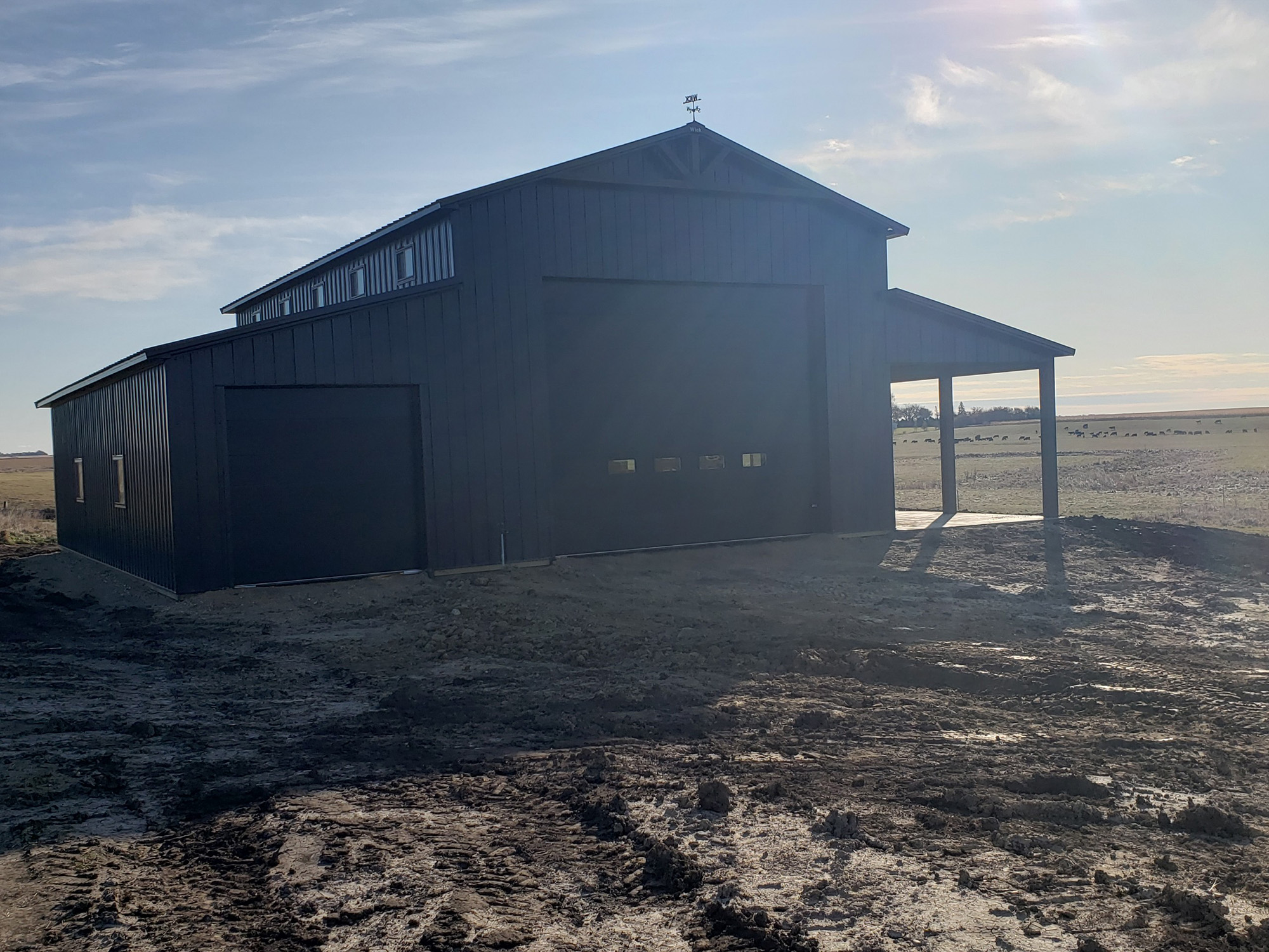 Suburban Pole Barn Shop