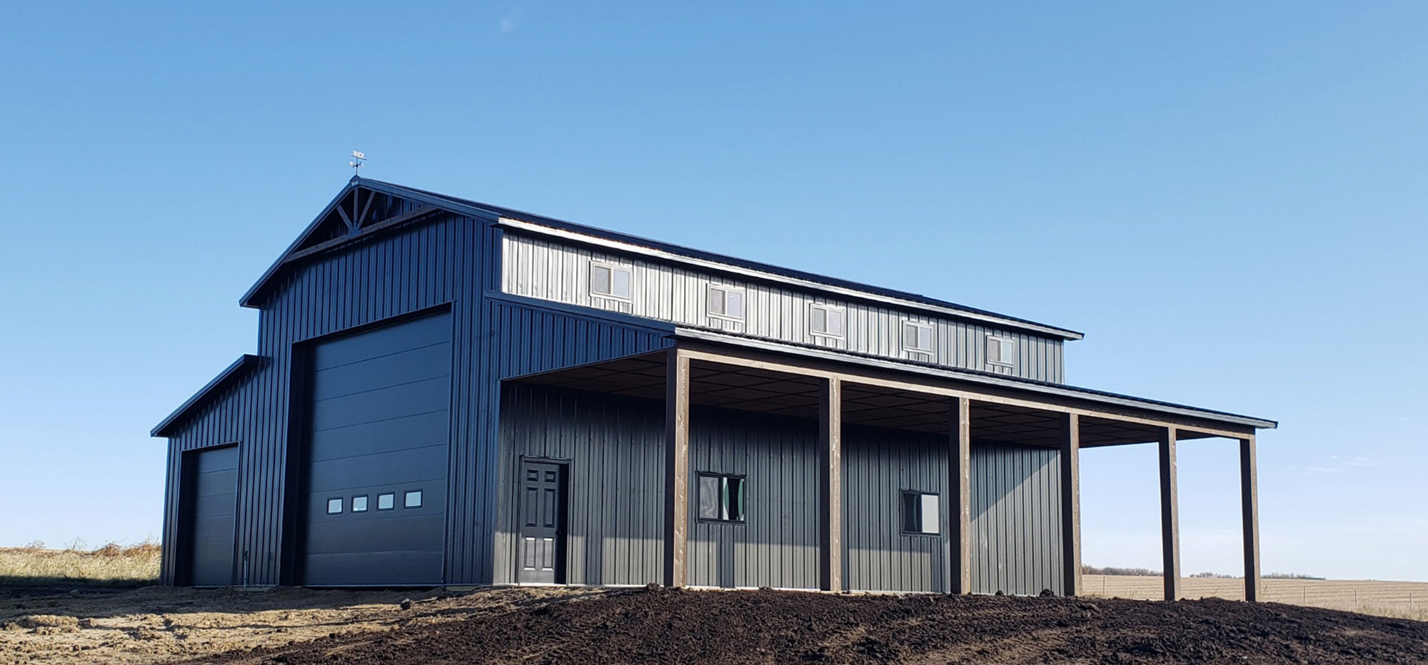 Pole Barn Workshops, Pole Sheds, Garages and More. Witt Construction design & Build.